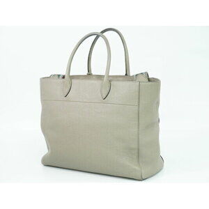 Prada Shoulder Dino Leather Handbag Gray Bag Pochette Vitello